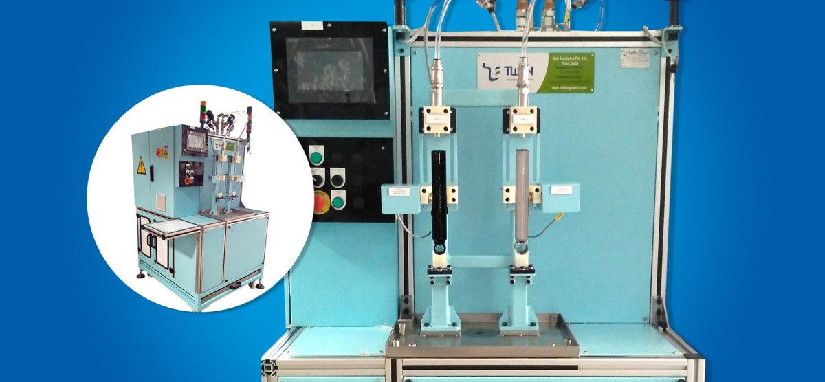 New! Twin’s Machine helps to reduce the cycle-time in Shock Absorber Oil Filling