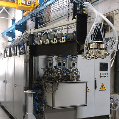 Twin Exports 5 Component Cast PU Machine to Australia