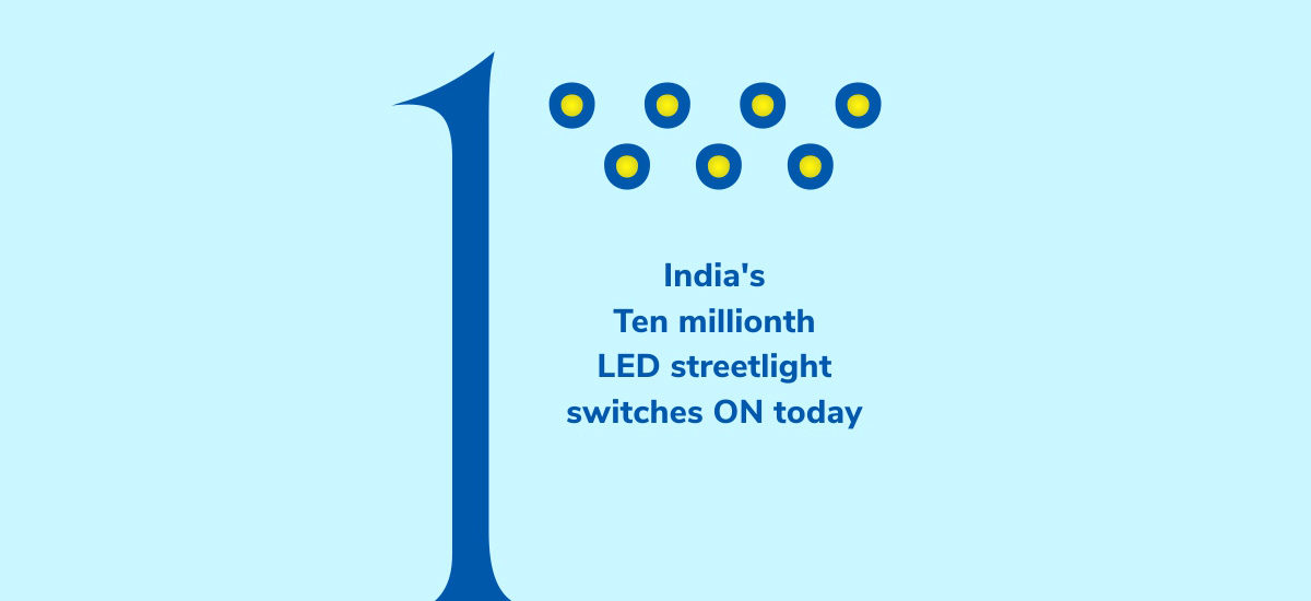 10 millionth LED Street Light in India – Twin’s potting Machines are a part of the success